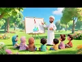 Alifun Allah Ba Baitullah 🕋 | Arabic Alphabet Nasheed in 3D Animation 🎶