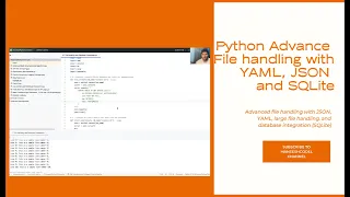 Python Advanced Integrating Databases JSON and YAML in Your Projects