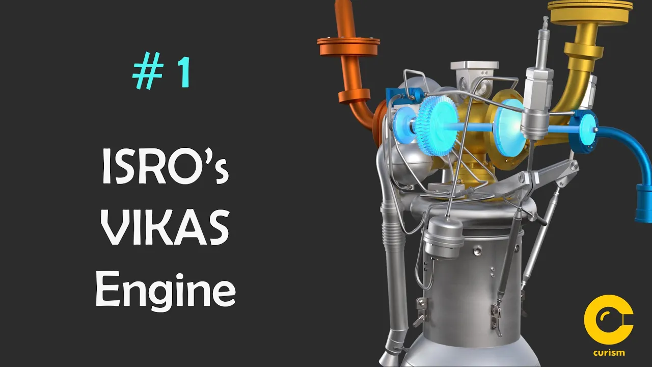 VIKAS Engine : Engineering of ISRO's high thrust VIKAS engine | Curism