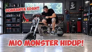 MIO MONSTER MULAI NGAMUK! Tes Geber Suara Mesin & Knalpotnya Bikin MERINDING!