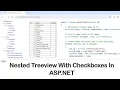 Nested Treeview With Checkboxes In ASP NET