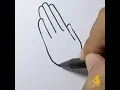 How to Draw Hand Praying