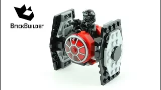 Lego Star Wars 75194 First Order TIE Fighter Microfighter - Lego Speed Build