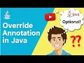 Override Annotation in Java
