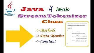 Stream Tokenizer Class in Java io Package
