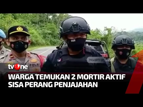 Penemuan 2 Buah Mortir Aktif Sisa Penjajahan Belanda Hebohkan Warga