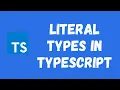 11 Literal Types in Typescript Combine Literal Types and the Union Types in Typescript