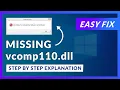 vcomp110 dll Missing Error How to Fix 2 Fixes 2021