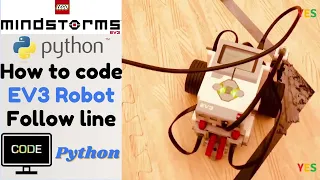 Master LEGO Mindstorms EV3 Python Coding Tutorial for Line-Following Robot