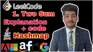 Two sum Leetcode 1 easy Hashmap String problem Java solution with dry run