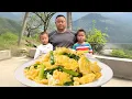 Download Lagu 懂事儿子心疼爸爸干活辛苦，自己拿着菜篮子去挖野菜，回来备菜时候行云流水！这样的小帮手想拥有！#亲子 #萌娃 #美食 #生活日常