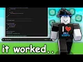 I Made AI Build Me a Roblox Script This Got Out of Hand