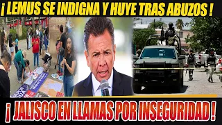 ¡CRISIS TOTAL EN JALISCO! PABLO LEMUS SE INDIGNA  PERO HUYE DE LOS ABUSOS Y COBROS EXCESIVOS