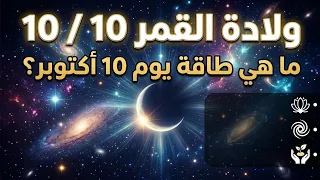 ولادة القمر 10 / 10 شنو طاقة هذا اليوم 