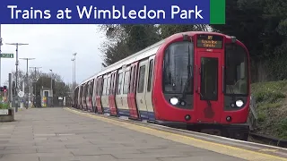 Download London Underground District Line Trains At Wimbledon Park MP3