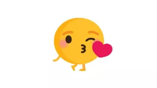 flying kiss GIF