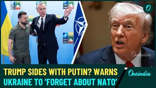 Trump Crushes Ukraine’s NATO Dream Ahead of Meeting With Zelensky; 'Ukraine Can Forget About NATO'