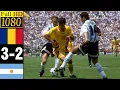 Download Lagu Romania 3-2 Argentina World Cup 1994 | Full highlight | 1080p HD