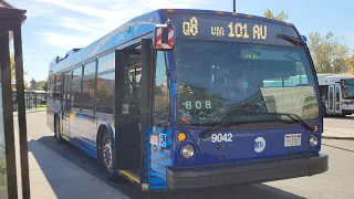 MTA Bus 2023 Volvo Group Nova Bus LFS on the Q8 JFK Depot