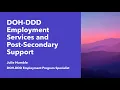 Hawaii DDD Employment Program
