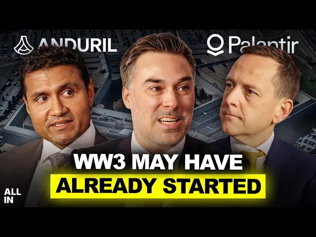 Video: The State of Modern War: Palantir & Anduril Execs on Drones, AI, and the End of Traditional Warfare
