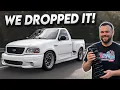 Lowering My Daily Driver SVT Lightning for CHEAP