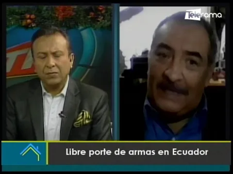 Libre porte de armas en Ecuador