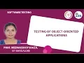 Testing of Object-Oriented Applications