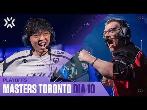 Video Thumbnail: GEN x G2 | SEN x FNC | VALORANT Masters Toronto | Playoffs - Dia 10 (MD3)