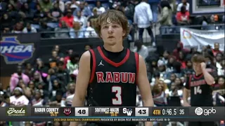 HIGHLIGHTS Navy commit Huey Blalock GOES OFF leading Rabun County to first state championship