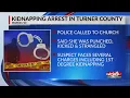 Suspect arrested after allegedly kidnapping a woman in Turner County
