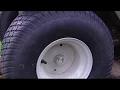 New Lawnmower Tires on Craftsman Lawn Tractor