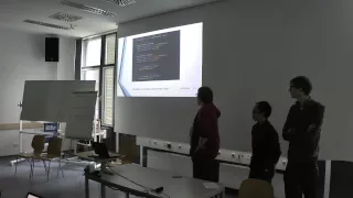 JavaScript Seminar - Functional reactive programming frameworks and Project D Group 5