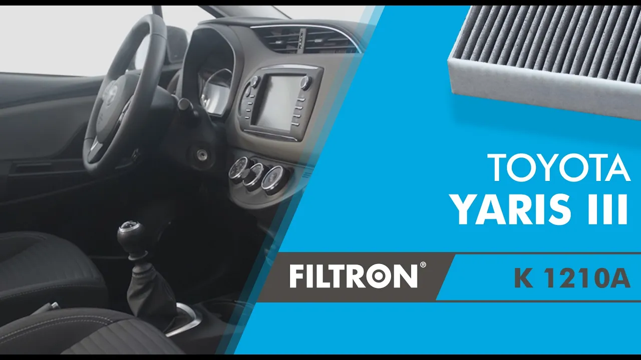 Jak wymienić filtr kabinowy? – Toyota Yaris III – The Mechanics by FILTRON