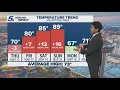 Cold front brings cooler temps Wednesday night KENS 5 Weather Impact Forecast