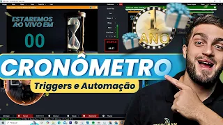 vMix Cronometro dentro do vMix Automacao para inicio de transmissao -