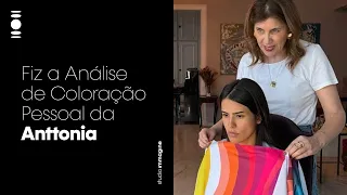 Fiz a Análise de Coloração Pessoal da cantora Anttonia!