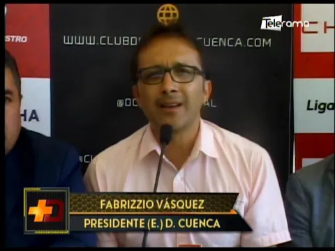 Deportivo Cuenca firma convenio con GAD de Paute para pretemporada