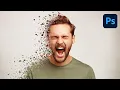 Photoshop Dispersion Effect in Just 3 Minutes - Very Easy Tutorial