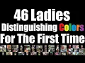 Download Lagu 46 Color Blind Ladies Distinguishing Colors For The First Time 👓 (version 1️⃣ of 2️⃣)