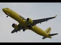 Spirit first A321NEO take off DTW