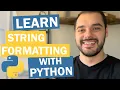 Python Tutorial How to use Python String Formatting with Examples