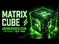 MATRIX CUBE Dark Hacker Music for Coding Deep Focus Cyber Ambient