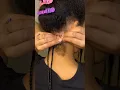 How to add in braiding hair pieces for diy knotless braids