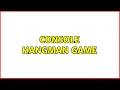 Console HangMan game 2 Solutions