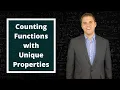 An Introduction To Counting Functions With Unique Properties