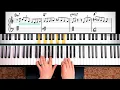Christmas Jazz Piano Medley full tutorial sheet music