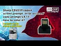 Sharp C2651R copier screen prompt error occured code prompt L4 11 how to solve it