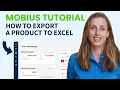 LCA Tutorial - Mobius How to export products to Excel