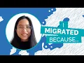 Young people share their reasons for migrating